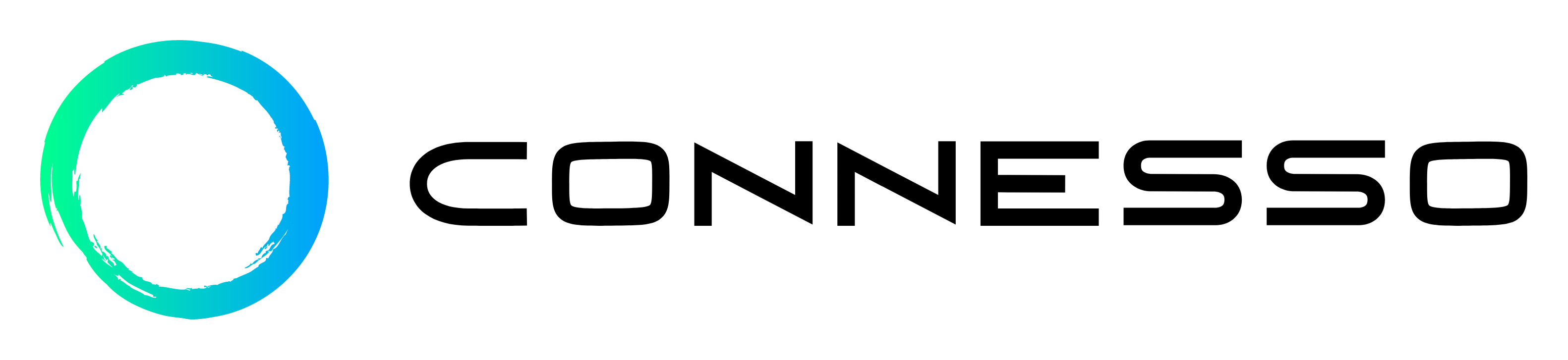 Connesso logo — black text on light background